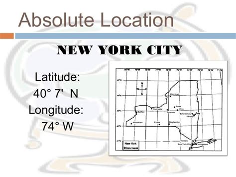 absolute location of new york city|New York City Geographic coordinates .